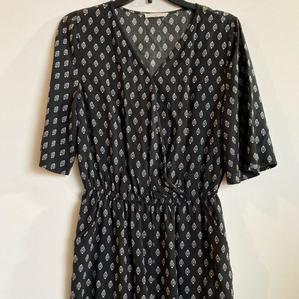 BeachLunchLounge black and white romper